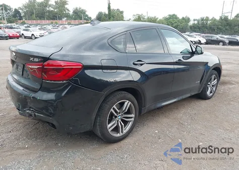 2016 BMW X6 xDrive50I из США, поврежденный, VIN 5UXKU6C55G0R34087
